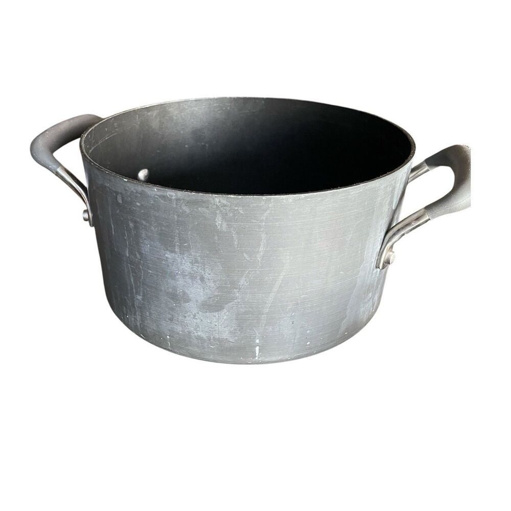 Kitchenaid 6 qt Pot Hard-Anodized Nonstick Stock Pot (5.7L) Durable Aluminum